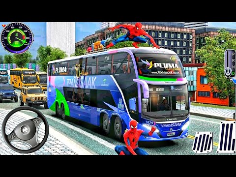Best Offroad Coach Bus Driving 2025 - Real Uphill Bus Drive 3D Simulator - Android GamePlay