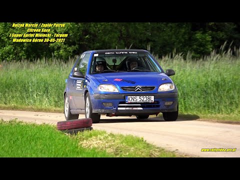 Bulzak Marcin /Zapiór Patryk-Citroen Saxo-I Super Sprint Mielecki - Targum Wadowice Górne 30-05-2021