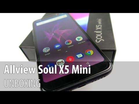 Allview Soul X5 Mini Unboxing in English (Entry Level Dual Camera Phone With Virtual Assistant)