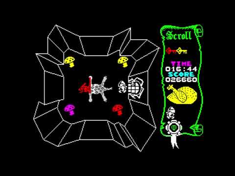 ZX Spectrum / Atic Atac 23:14 (Walkthrough - Completed)