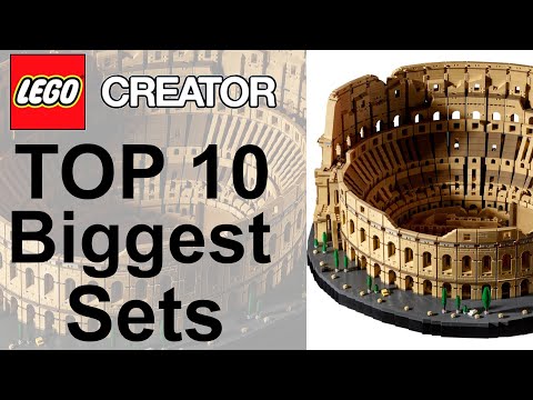 Top 10 biggest Lego Creator Expert sets