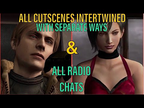 Resident Evil 4 - All Cutscenes & Ada Separate Ways Intertwined With All Radio Chats | RE4 Movie
