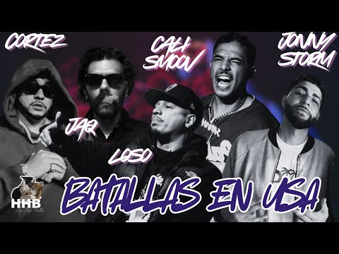 ¿CÓMO ESCRIBEN EN ESTADOS UNIDOS 🇺🇸? CALI SMOOV - JONNY STORM - LOSO - JAQ - CORTEZ #hiphopbattles