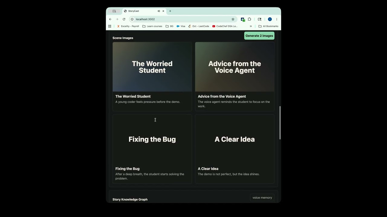 StoryCast project preview