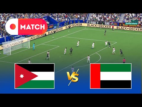 الأردن ضد الإمارات | محاكاة كاملة لكأس العرب 2025 | PES 2021 eFootball