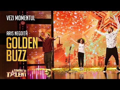 GOLDEN BUZZ Puștiul de 8 ani care a făcut senzație | Aris Negoiță - Românii au Talent