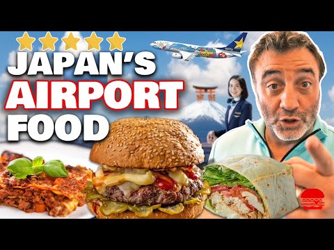 A comida do aeroporto do Japão é a melhor do mundo? | Aeroporto de Haneda, Tóquio