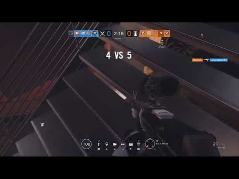 1v5 Clutch Ace with Hibana in Ranked. Rainbow Six Siege