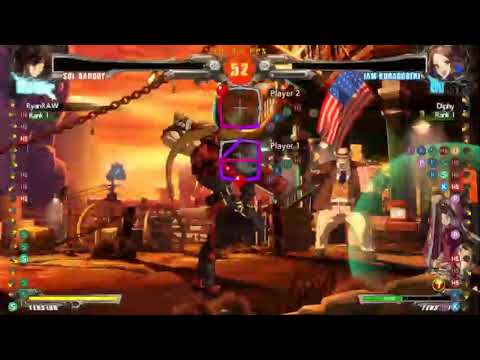 GGXRD Rev2 Random Ranked Matches as Sol BadGuy #8