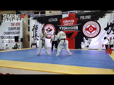 Chernov Mykhailo vs  Shkromyda Nikita 4th EUROPEAN WKB CHAMPIONSHIP LEŻAJSK 2021Man  -90kg