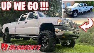 My Duramax Gets A 7 Inch Lift In Just 6 Minutes!