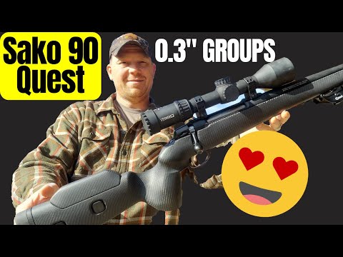 Sako 90 Quest [VERY IMPRESSED] First Shots and Sighting In