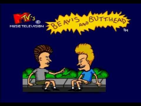 Beavis and Butthead Sega Genesis Complete Gameplay.