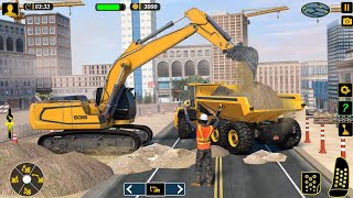 Railroad Builder Simulator 3D - Highway Excavator Construction JCB - Android GamePlay 