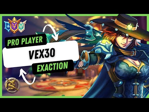 Vex30 (Grand Master) Pro Player 37 Kills With 217K+ DMG Paladins Ranked Competitive