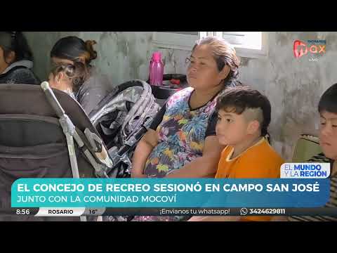El Concejo de Recreo sesionó en Campo San José: La Comunidad Mocoví expresó sus necesidades