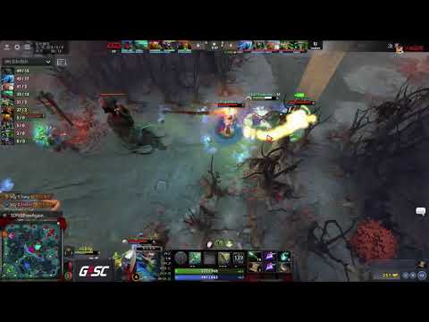 DOTA2 GESC LGD vs VGJ T G04：teamfight moments 01