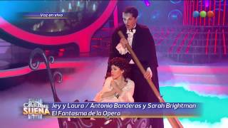 Laura Esquivel y Jey Mammon son Sarah Brightman y Antonio Banderas - Tu Cara Me Suena (Gala 10)