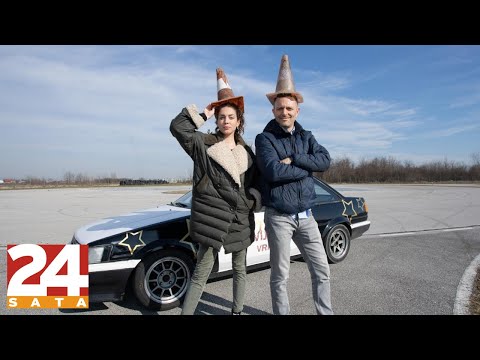 Lola iz serije 'Drugo ime ljubavi' drifta kod Šebalja| ZVIJEZDE VRIŠTE | Epizoda 35