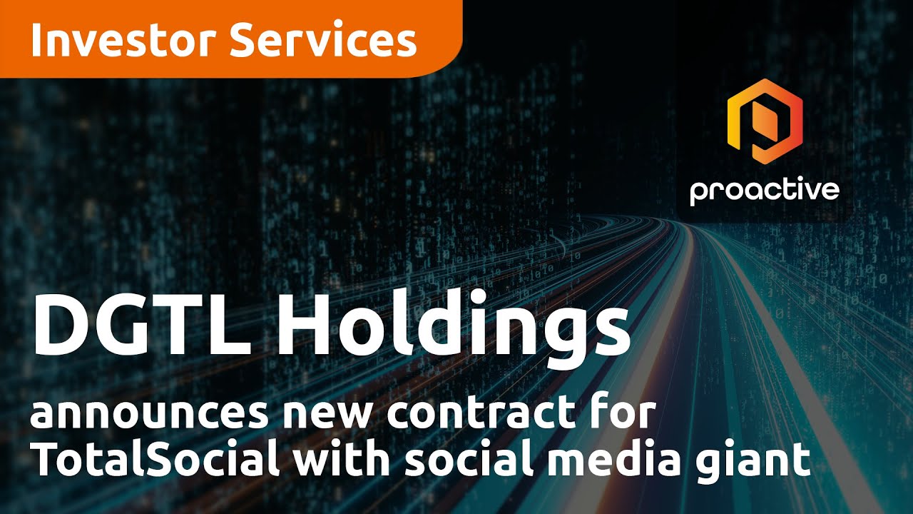 DGTL announces new contract for TotalSocial with social media giant