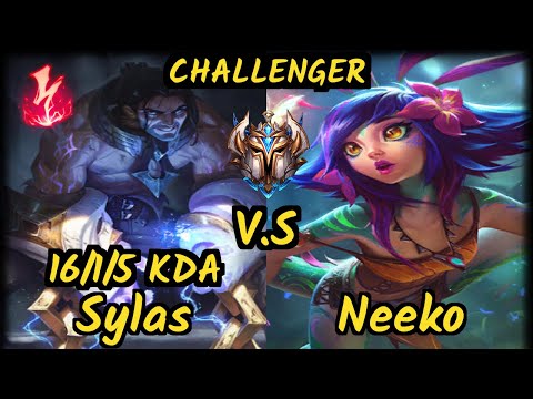 SK Selfmade (SYLAS) vs NEEKO - 16/1/5 KDA TOP CHALLENGER GAMEPLAY - EUW