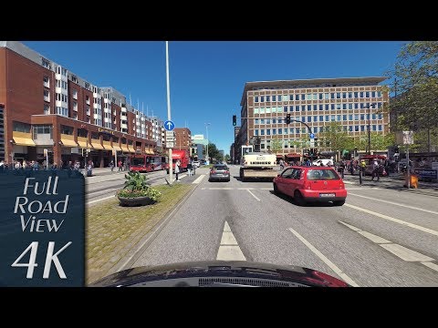 Kiel, Germany: Innenstadt, Vorstadt, Sophienblatt - 4K (UHD/2160p/60p)