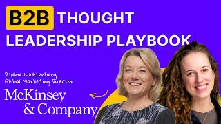 McKinsey’s Thought Leadership Playbook with Daphne Luchtenberg