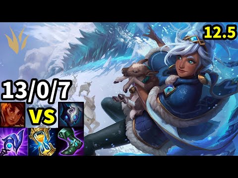 Taliyah Jungle vs Kindred - KR Challenger | Patch 12.5