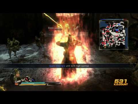(PS3) Dynasty Warriors 8 Walkthrough NORMAL -  Shu Stage 9 - Battle of Fan Castle