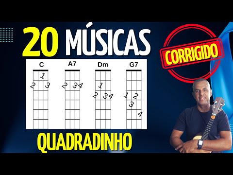 20 MÚSICAS NO QUADRADINHO PARA TOCAR NO CAVAQUINHO