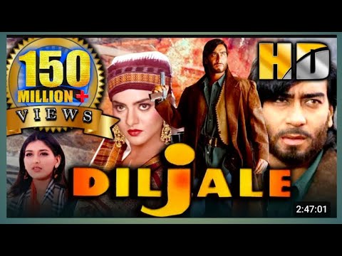 "Diljale Full Movie | Ajay Devgn, Sonali Bendre | Superhit Bollywood Action Romantic Film"