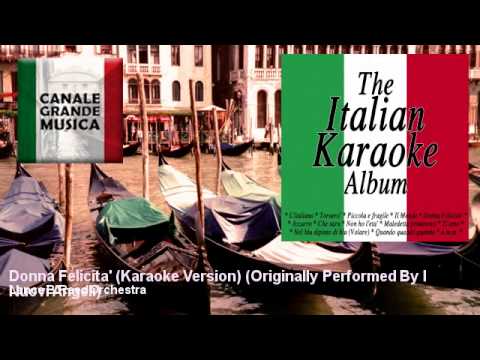 Lance B.Reed Orchestra - Donna Felicita' (Karaoke Version) - Originally Performed By I Nuovi Angeli