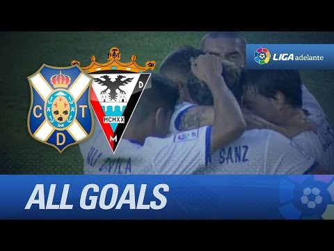 Todos los goles de CD Tenerife (1-0) CD Mirandés - HD