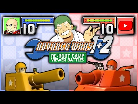 First Time Fighting Hachi! - Advance Wars 1+2: Re-Boot Camp Online PvP Stream