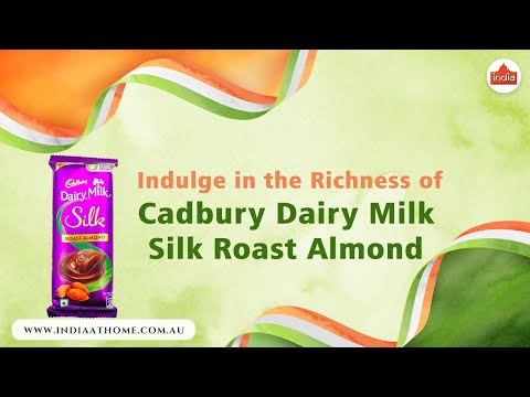 Indulge in the Richness of Cadbury Dairy Milk Silk Roast Almond | India At Home