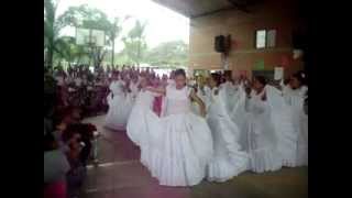 CUMBIA "EL PESCADOR" taller de danza folclorica comuna 5 dora beatriz granda lopez