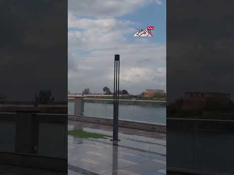 أمطار غزيرة بالمنصورة وتكاثر للسحب| صور 