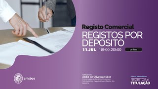 Registos por depósito
