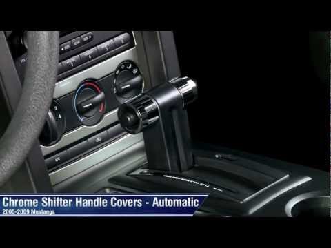 Mustang Chrome and Satin Shifter Handle Covers - Automatic (05-09 All) Review