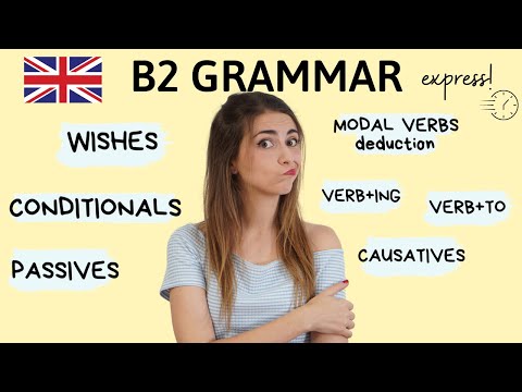 English Grammar Review B2 - Explanation and Examples 2021