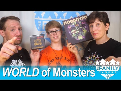 SNAP Review - Horrified: World of Monsters [with The Family Gamers]