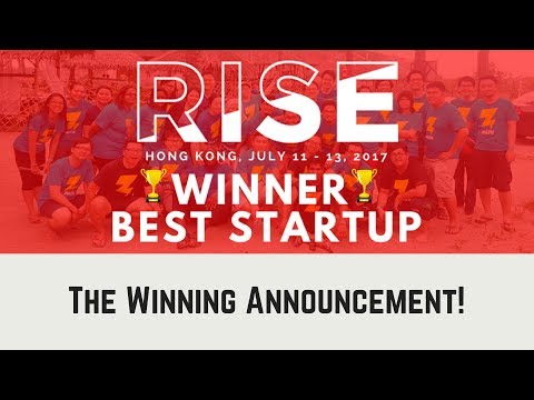 Winning Announcement at RISE 2017 | Zapzapmath