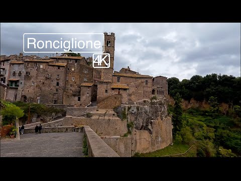 Ronciglione il borgo medievale #explore #lazio #medioevo | Walking tour Ronciglione  Italy 🇮🇹 4K