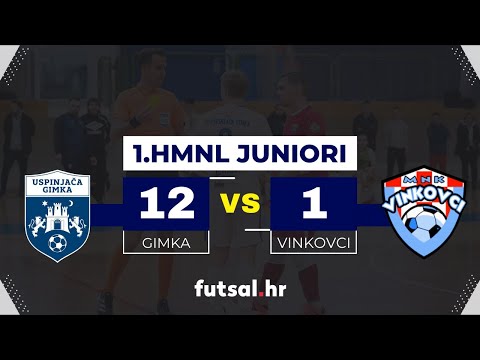 Uspinjača Gimka - MNK Vinkovci 12:1 | 8.kolo I.HMNL Juniori |