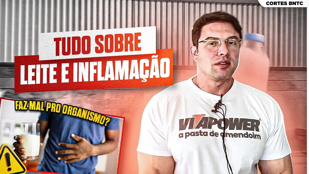 LEITE é INFLAMATÓRIO? Devemos consumir OU NÃO?! | Muzy Explica