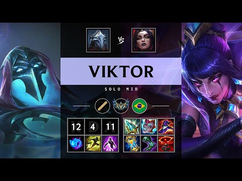 Viktor Mid vs LeBlanc - BR Challenger Patch 25.17