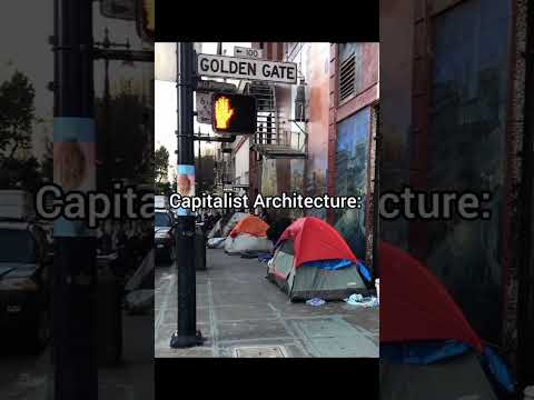 Communist architecture vs Capitalist architecture #communism #socialism #capitalism #marxism #ussr