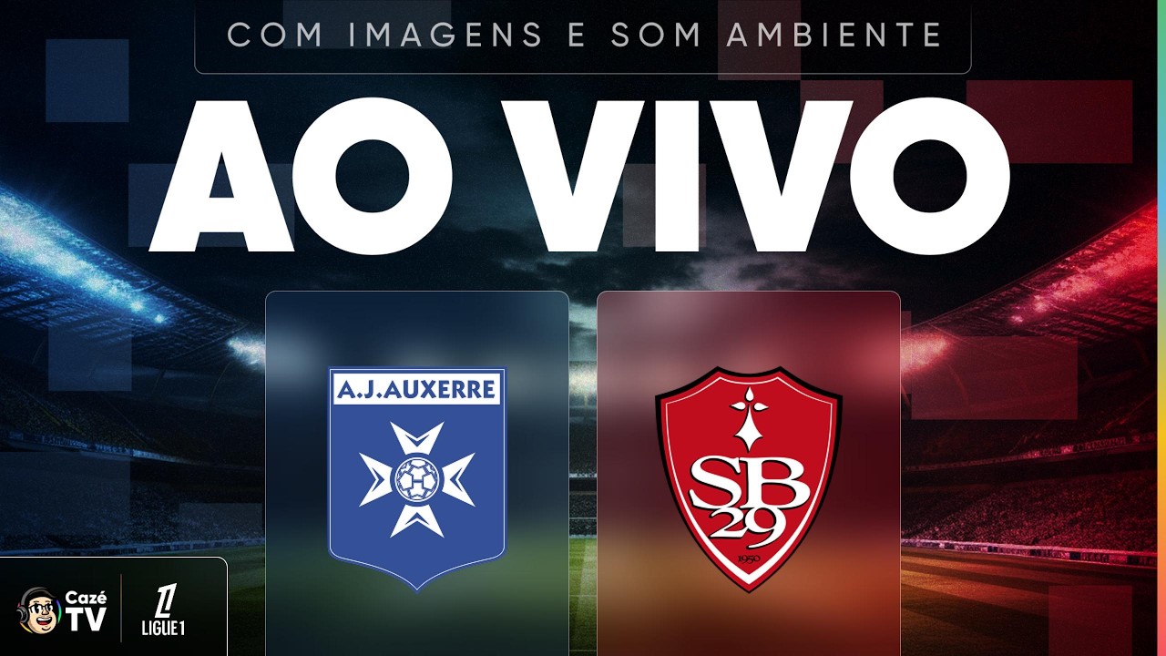 JOGO COMPLETO(SOM AMBIENTE): AUXERRE X BREST | LIGUE 1 26/27 | 5ª RODADA