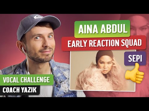 Vocal Coach YAZIK reaction to Aina Abdul - SEPI | MUSIC VIDEO