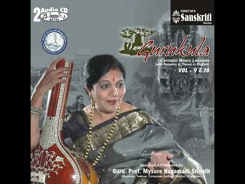 Carnatic Music Lessons by Prof. Mysore Nagamani Srinath - Thana Varna